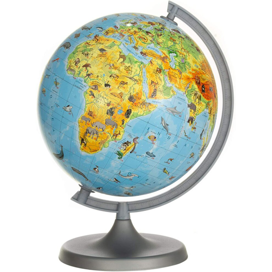 Animals 22cm Globe - Young Kids Globes