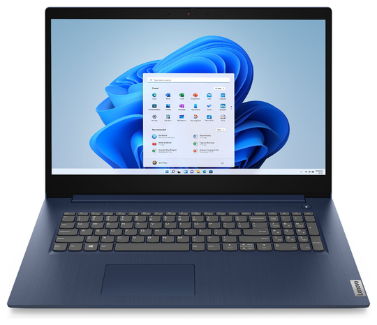 Lenovo IdeaPad 3 17.3in Athlon 4GB 128GB Laptop - Blue