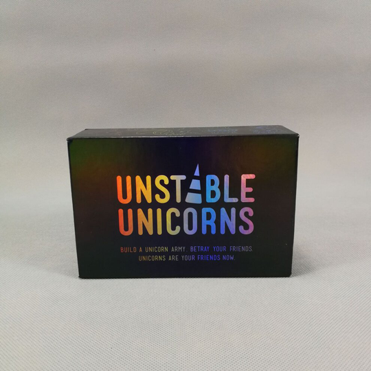 (Unstable Unicorns Black 1) Unstable Unicorns - Family Gathering Board Game