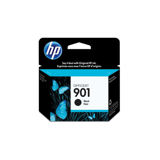 HP No.901 Original CC653A Black Ink Cartridge (200 pages)