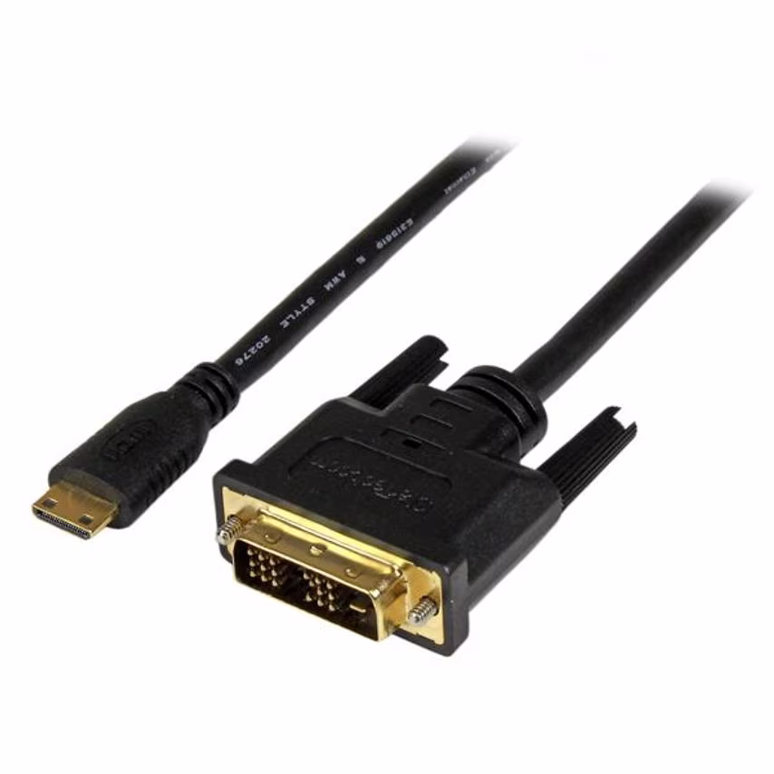 Startech 2m Mini HDMI to DVI D Cable- you get 12