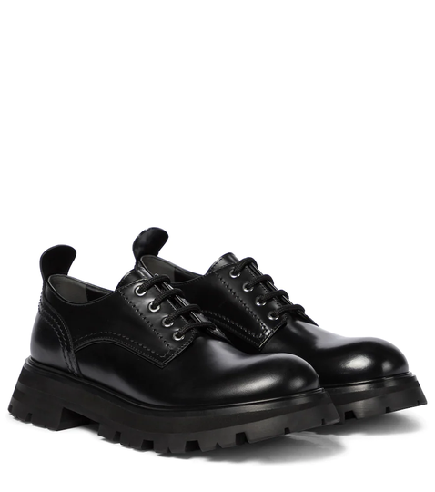 Wander leather Derby shoes