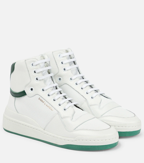 SL24 leather high-top sneakers