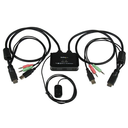 Startech Startech 2 Port USB HDMI Cable KVM Switch
