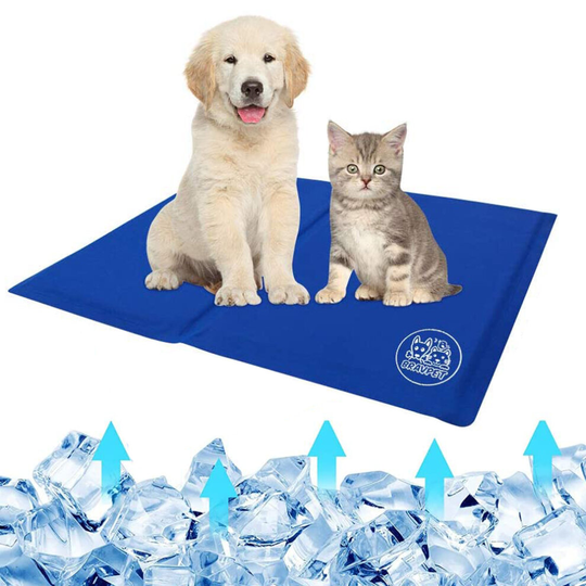 Pet Cooling Mat Pad Dogs Cats Cool Bed Gel-Infused Pet Beds Breathable