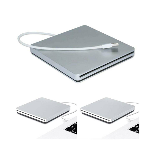 Portable Slot-in CD DVD Player Burner Type C Port For Mac MacBook Air Pro Laptop