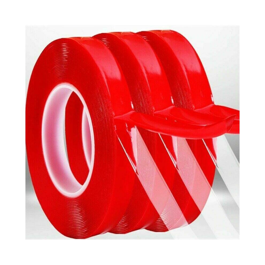(Clear, 8mm) 3M VHB Double Sided Tape Roll Sticky Self Adhesive