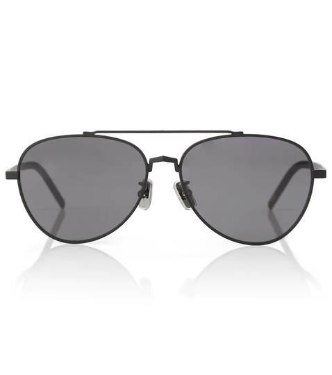 Logo aviator sunglasses