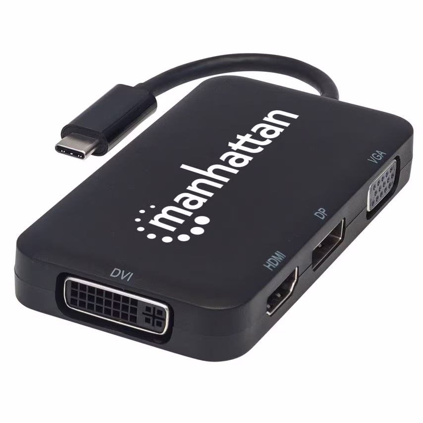 Manhattan Usb-C Dock/Hub 4-Port-- you get 3