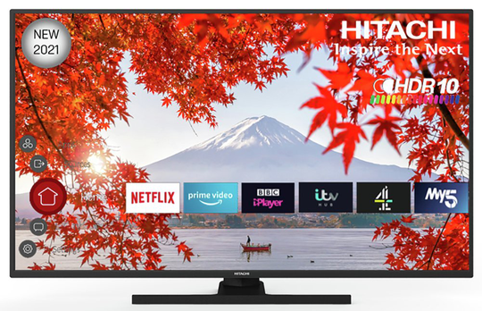 Hitachi 50 Inch 50HK6100UC Smart 4K UHD HDR LED Freeview TV