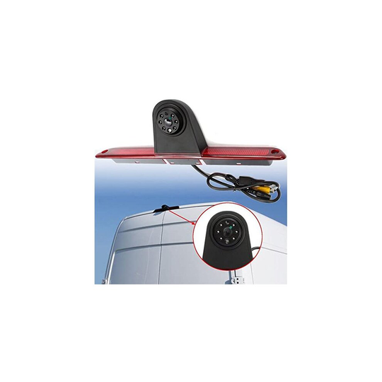 Dolphin Rear Brake Light Mounted Camera, Van Reversing Camera System Mercedes Sprinter 2007 to 2018