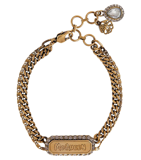 Graffiti chain bracelet