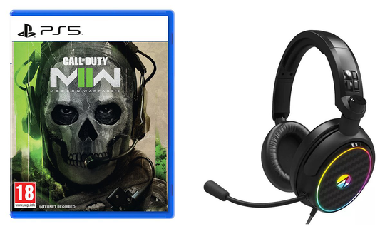 COD: Modern Warfare II PS5 Game & C6-100 Gaming Headset
