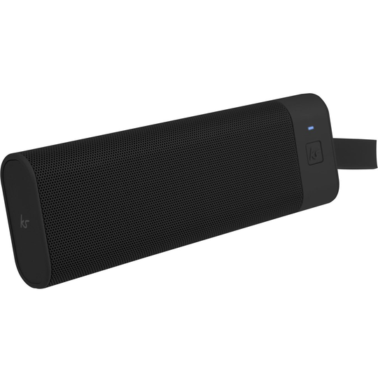 KitSound BoomBar+ Portable Wireless Speaker with Hands-Free Call Function and Carry Pouch, Black