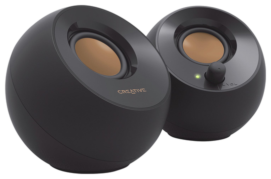 Creative 2.0 Speaker Set - Pebble Black