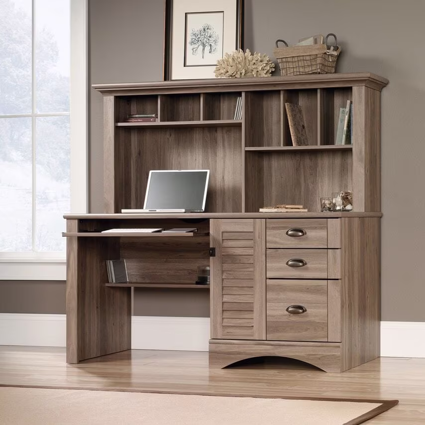 Teknik Louvre Hutch Desk