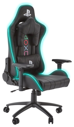 X Rocker PlayStation Amarok Neo Fibre LED Gaming Chair