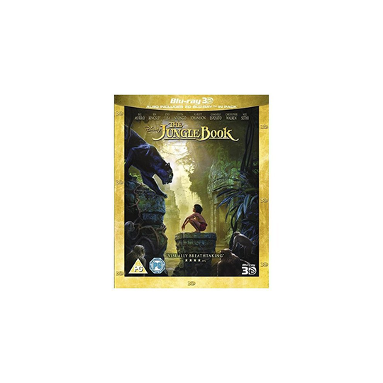 The Jungle Book (Live Action) 3D+2D Blu-Ray [2016]