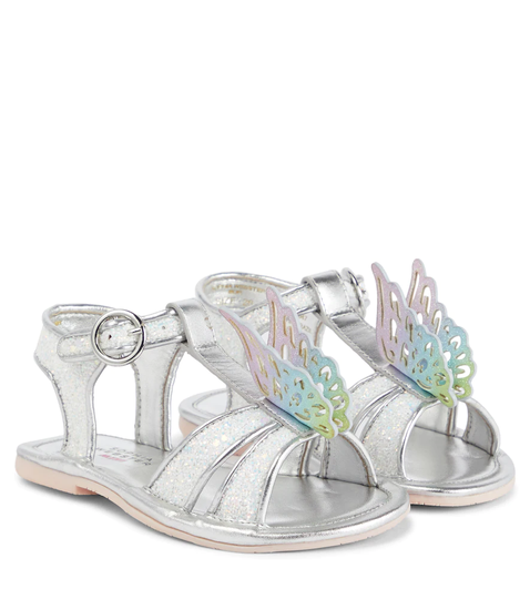 Celeste glittered sandals