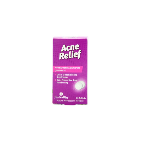 Natrabio Acne Relief Tablets, 60 Count