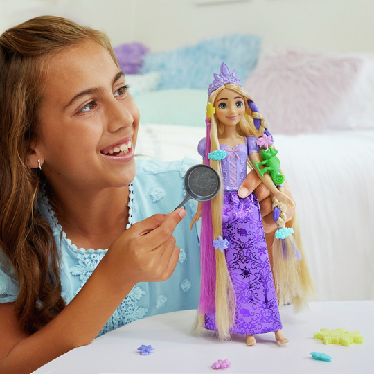 Disney Princess Rapunzel Fairytale Hair Doll and Accessories