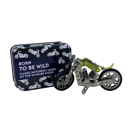Apples to Pears Born To Be Wild Motorbike Model Gift In A Tin