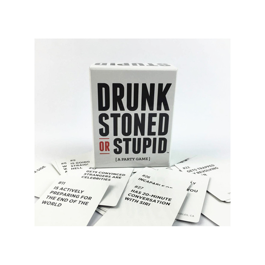 DRUNK STONED OR STUPID - Family Party Card Game