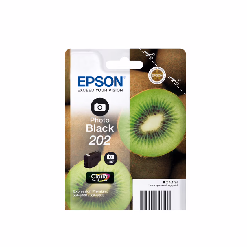 Epson Epson 202 Kiwi Photo Black Standard Capacity Ink Cartridge 4ml - C13T02F14