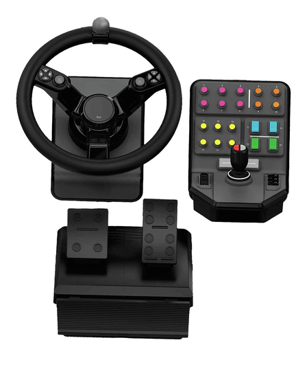 Logitech G Saitek Farm Sim Heavy Equipment Controller Bundle