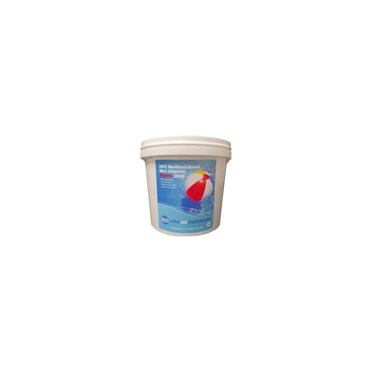 OPC Multifunctional Mini Chlorine Tablets (20g) 4Kg (packed in 4 x 1Kg pouches)