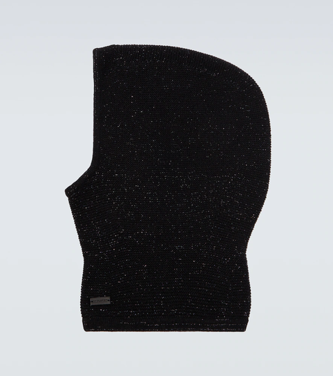 Cashmere-blend ski mask