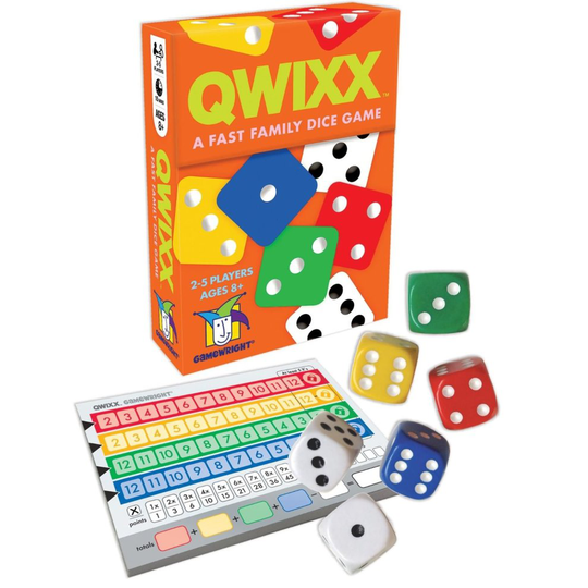 Games - Ceaco Gamewright - Qwixx Kids New Toys 1201