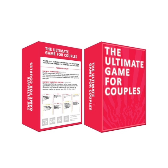 The Ultimate Game For Couples - Party Board Game Solitaire Board Game
