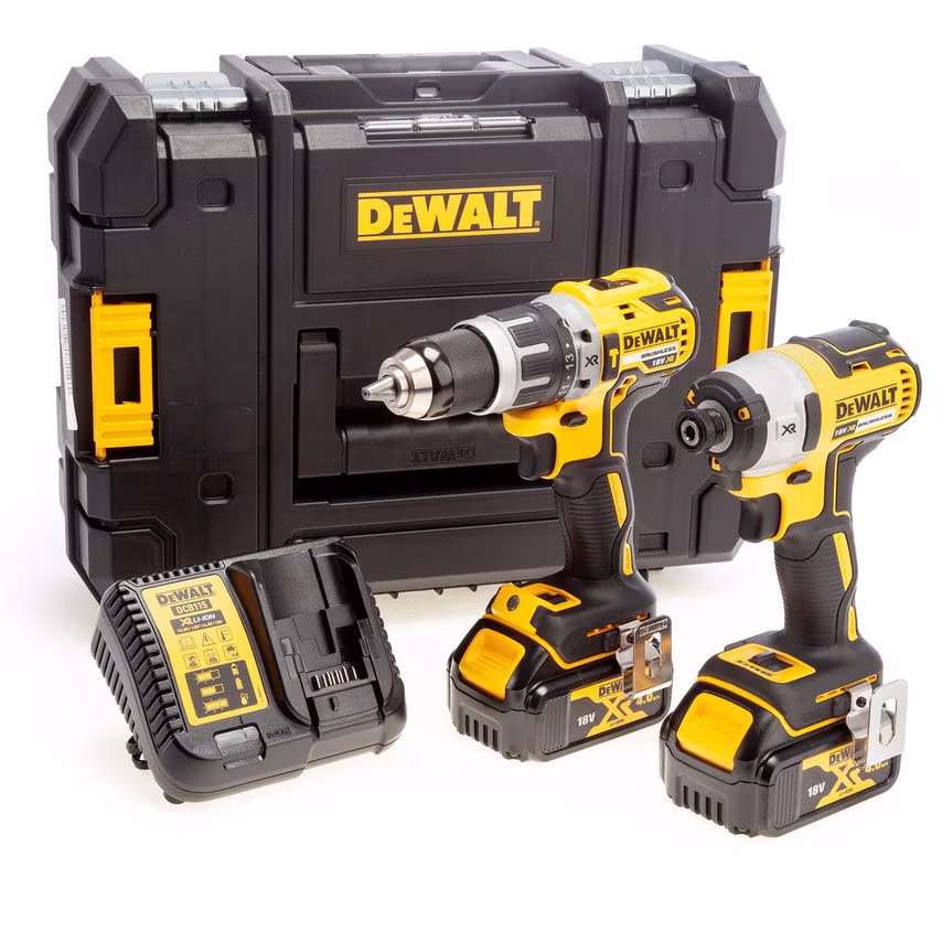 DeWalt DCK266mT 18V XR Combi Drill & Impact Driver Twin Pack (2 x 4.0AH Batterie