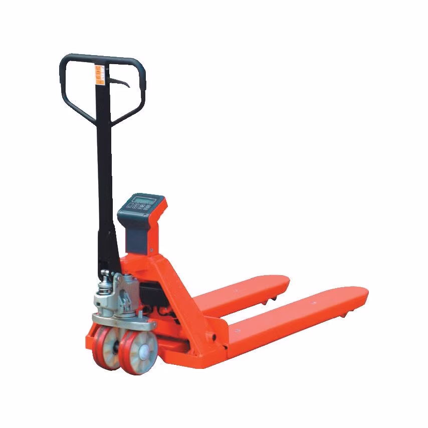 Weigh Scale Pallet Truck 1150X680mm Poly 2000kg