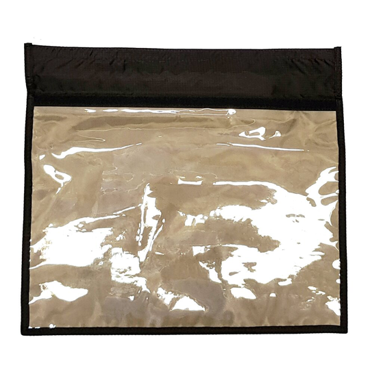 Large Windowed RF Shield Faraday Bag For Tablet / Laptop - 40cm x 30cm (VKF6)