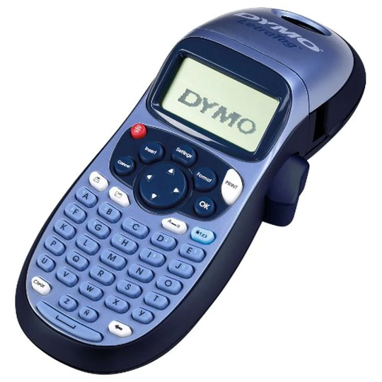 LetraTag Dymo LT-100H Desktop Label Printer ABC Keyboard Blue/Black