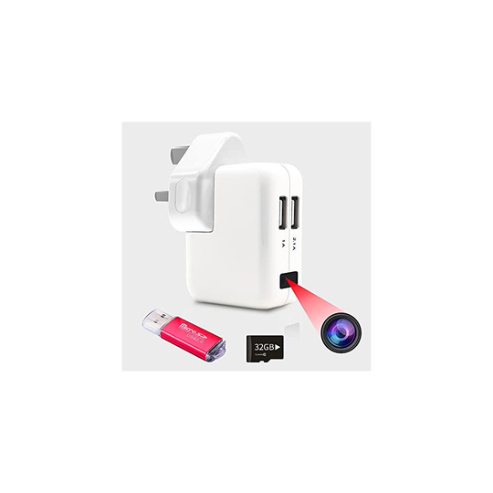 Spy Camera Hidden Cameras (Includes 32GB SD Card) 1080P Portable Home Security Surveillance Camera with Mini small micro Spy Cam Motion Detection