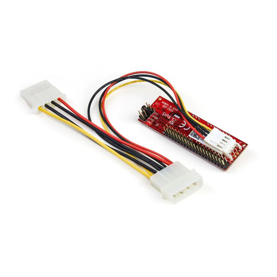 StarTech.com IDE to SATA Hard Drive or Optical Drive Adapter - 40-Pin PATA to 2.