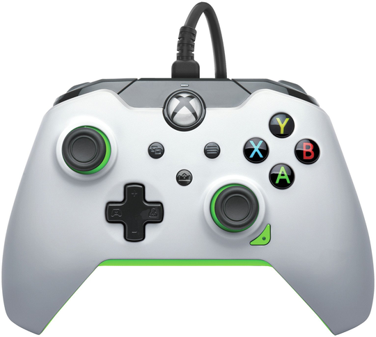 PDP Xbox Series X/S & Xbox One Wired Controller - Neon White