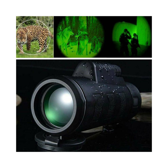 1000-2000m Vision Monocular with Night Vision Prism High Power Telescope Outdoor