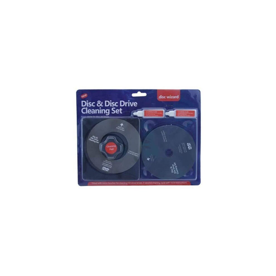CD/DVD Disc Lens Cleaner/Cleaning Solution Set Fluid Laser Lens For Laptop, Computer, CD Repair Kit Wii Xbox
