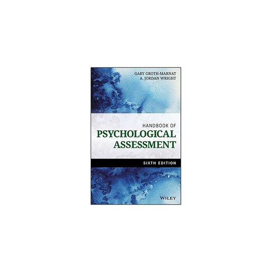 Handbook of Psychological Assessment