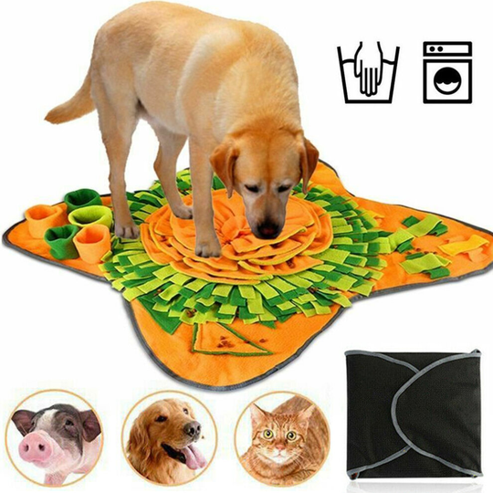 Pet Dog Snuffle Mat 71*71 cm Training Sniffing Pad Puzzle Toy Blanket