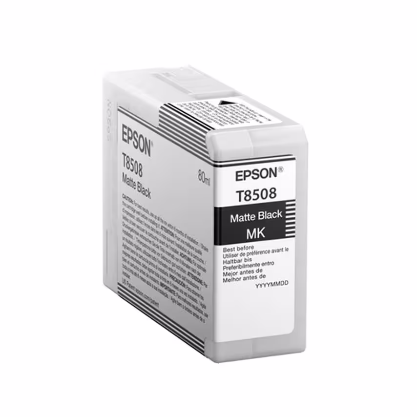 Epson Ink Low Volume T850800 SIN 1X80ML Photo Matte Black