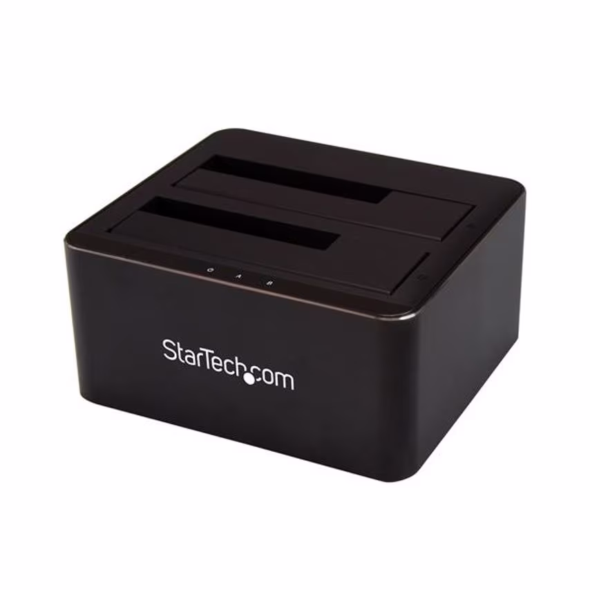 Startech Dual Bay SATA HDD SSD Dock 2.5in 3.5in- you get 3