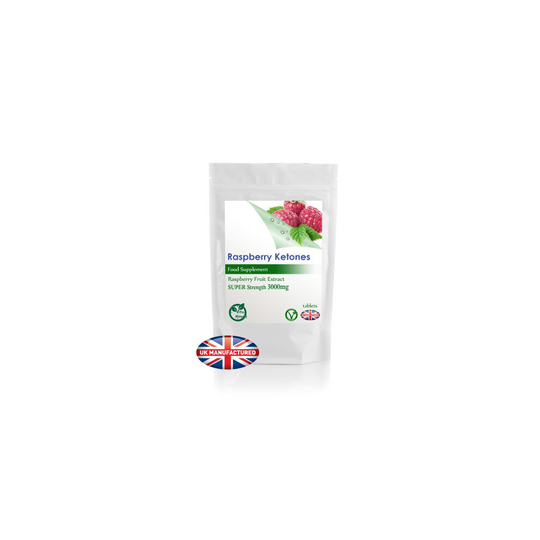 Strong Raspberry Ketone 3000mg Extract 100 Tablets (V) Weight Loss UK