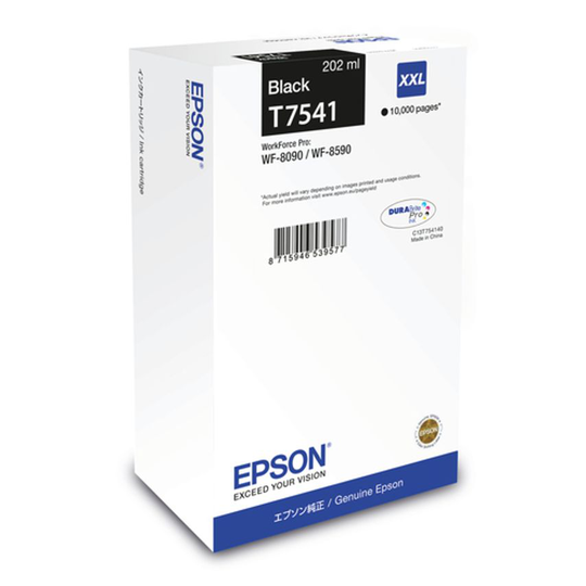 Epson Ink Low Volume WF-8090/WF-8590 Ink Cartridge XXL Black- you get 2