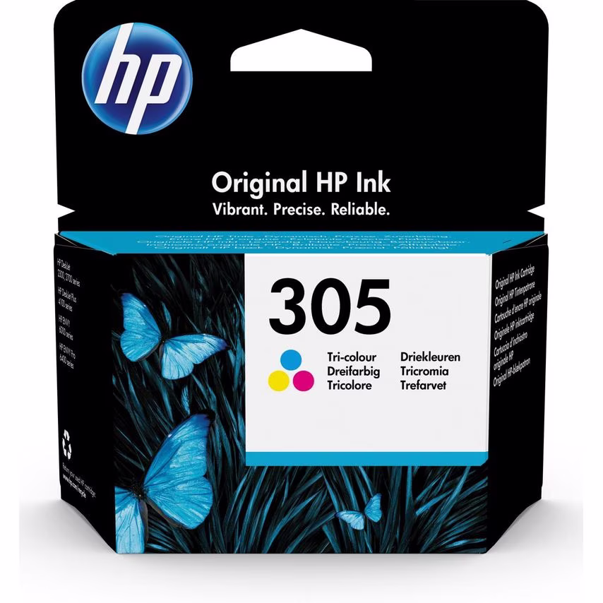 HP Hp 305 Tri-Color Org. Ink Cartr- you get 15
