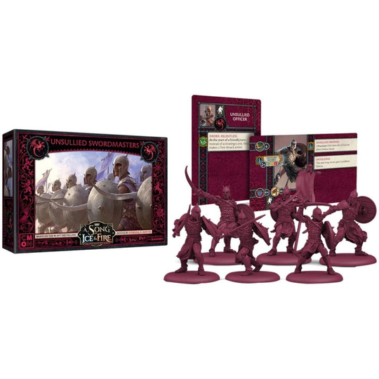 A Song Of Ice and Fire Targaryen Unsullied Swordsmen Expansion Pack Miniature Game